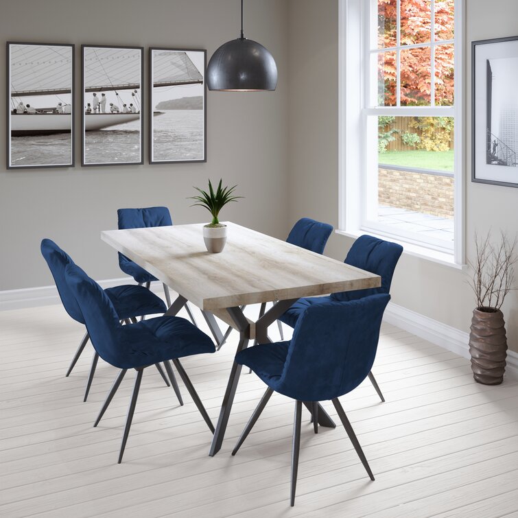 Dining table and 6 chairs deals wayfair